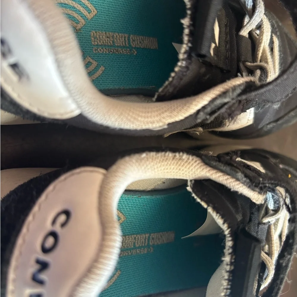 Converse Kids Black and White Sneakers